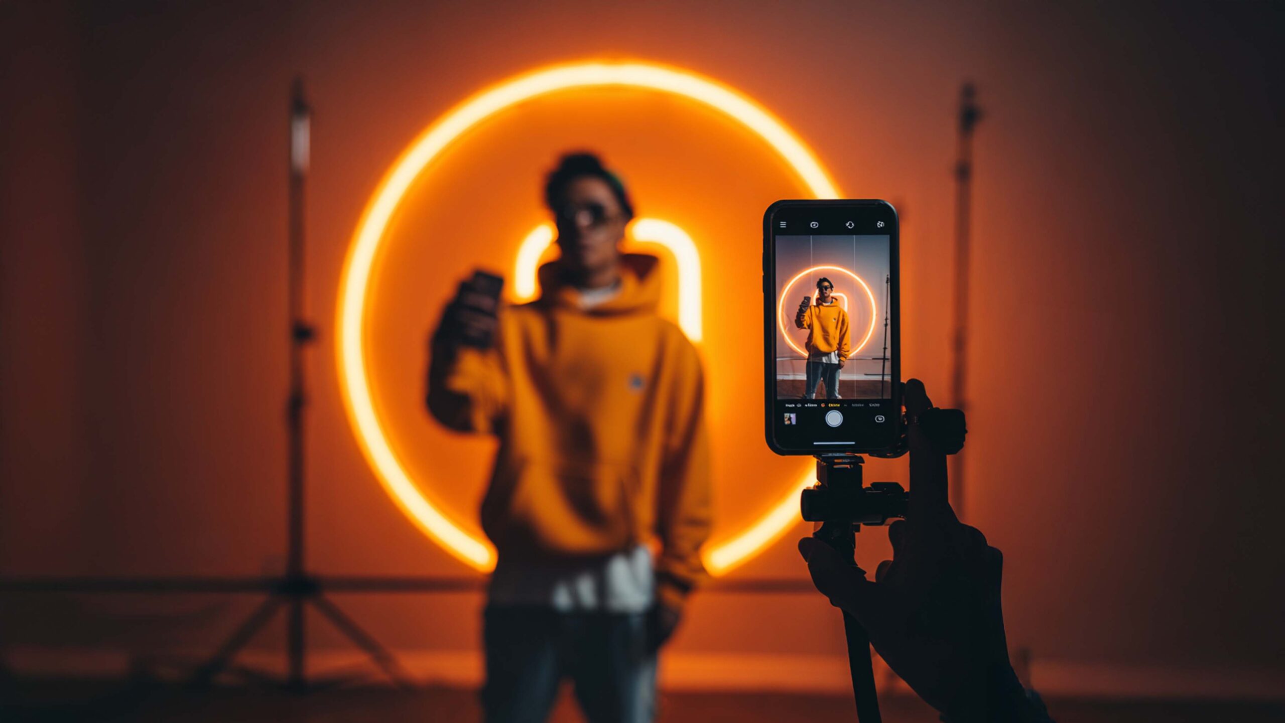 Social media and content creation service for digital audience engagement