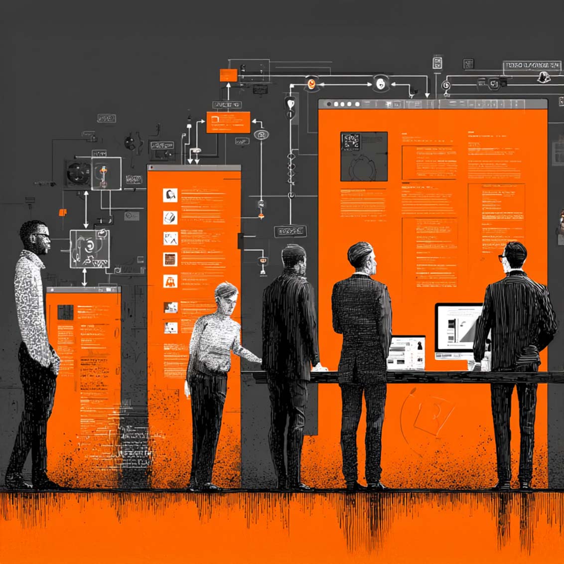 Quality assurance and project handover process ensuring creative excellence, accuracy and successful delivery.