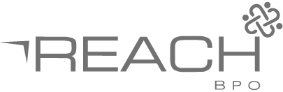 Reach BPO Grey Logo