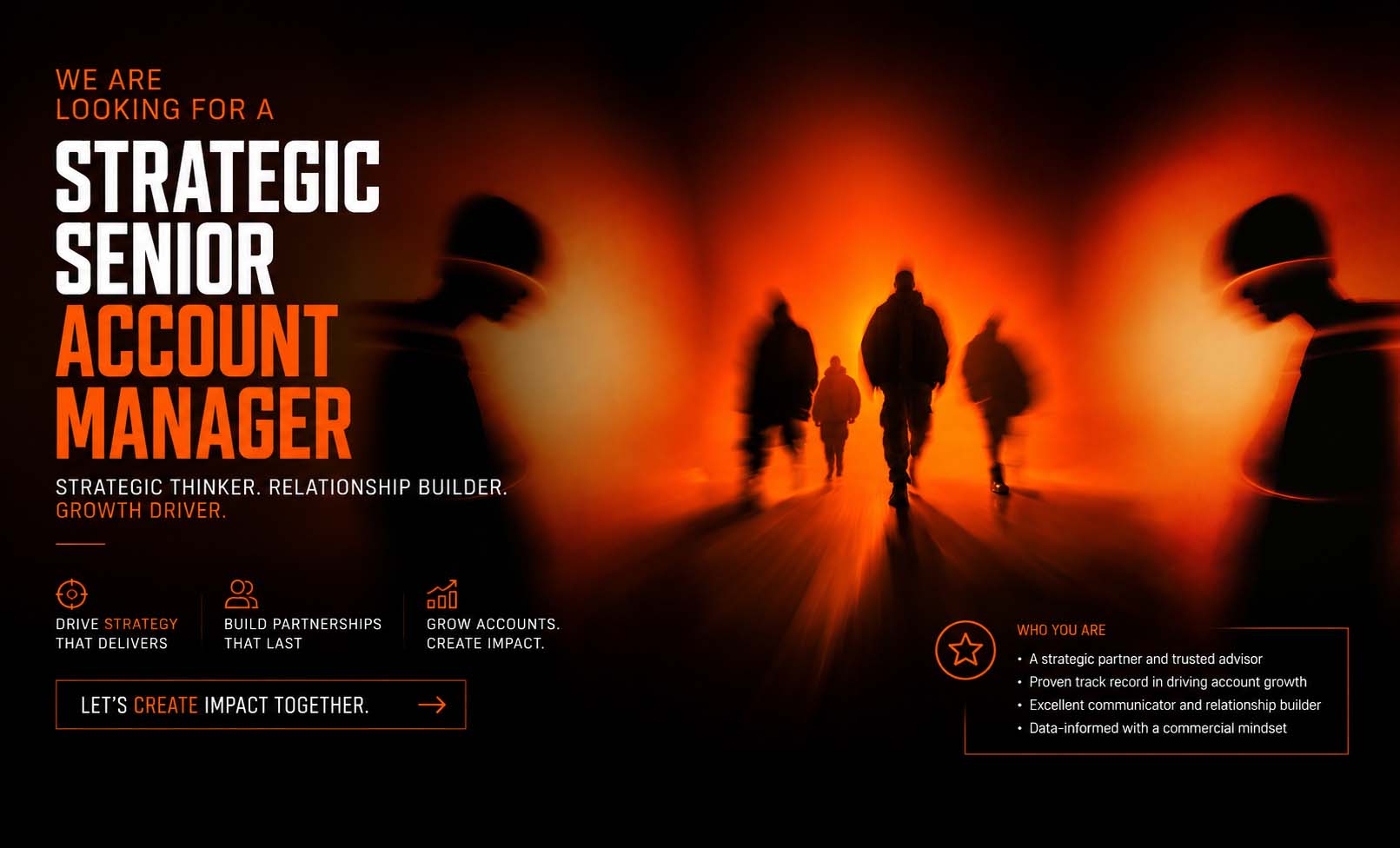CREA8 Strategic Senior Account Manager career opportunity in UAE focused on client strategy, relationship management, business growth and account leadership.