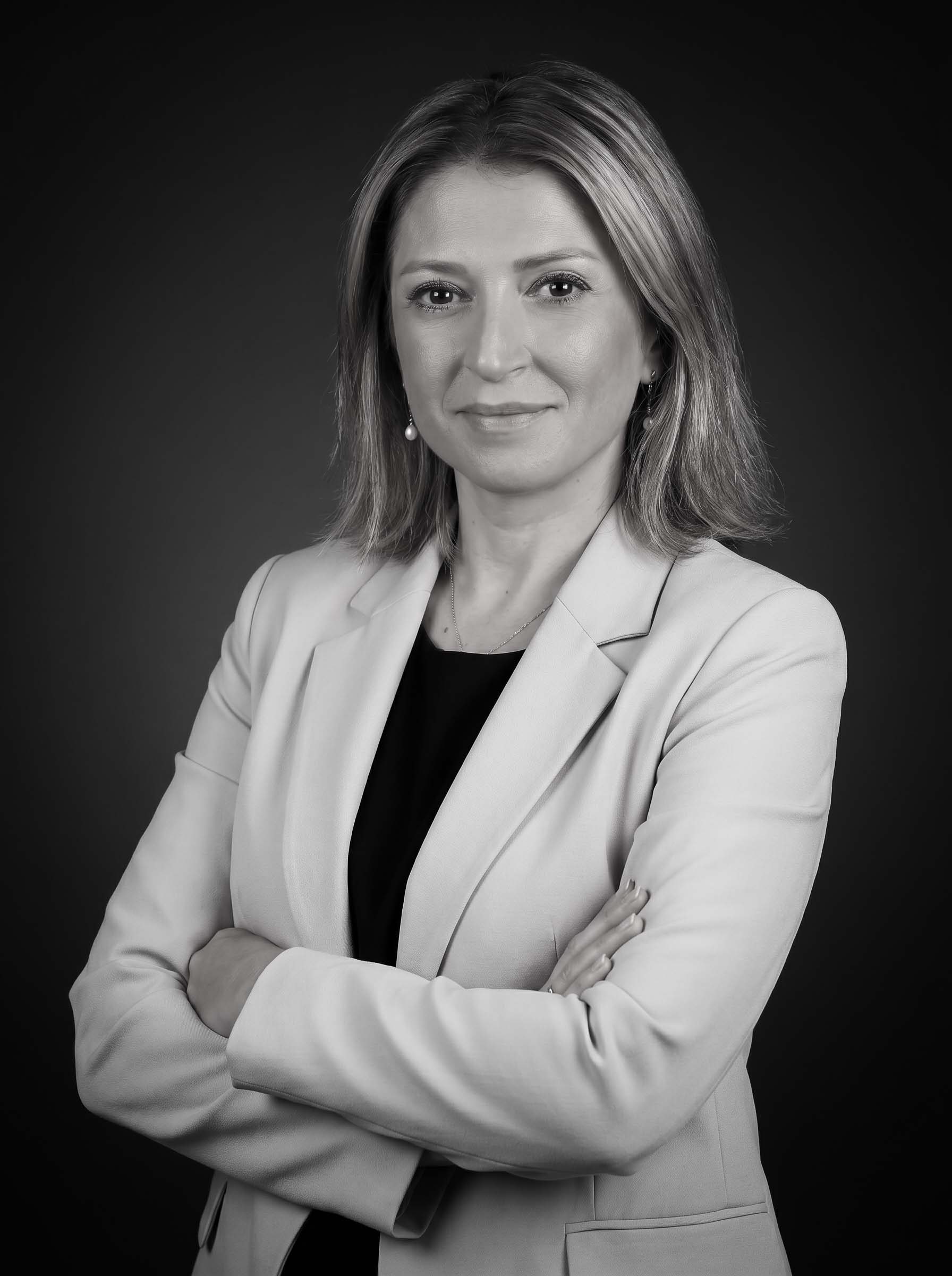 Fidan Dadashova, Head of Marketing at CREA8 standing medium shot