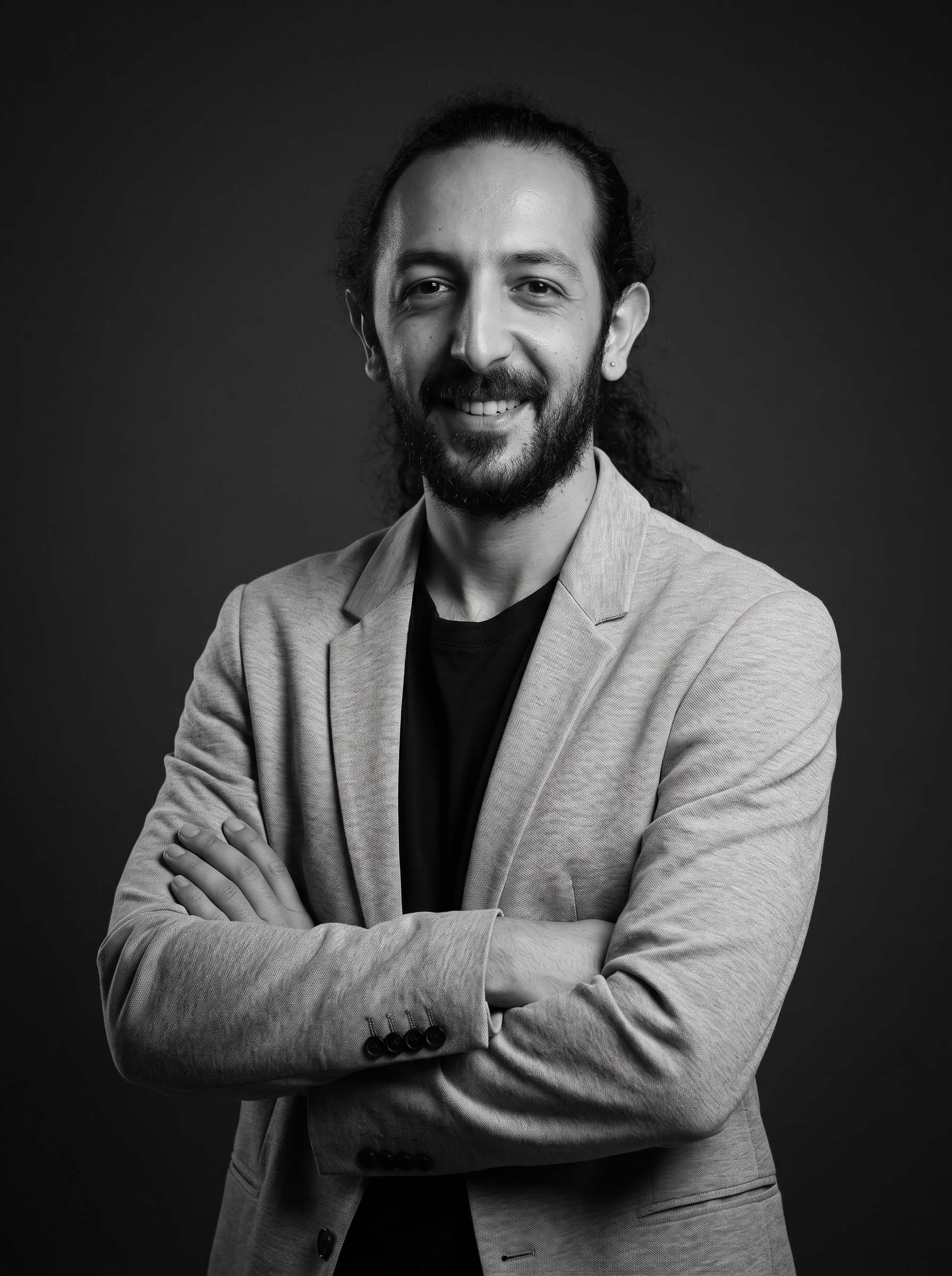 Noel Bassil, Creative Director at CREA8 standing medium shot